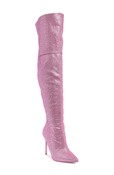 Steve Madden Vivianne Stiletto Over-the-knee Boot In Pink | ModeSens