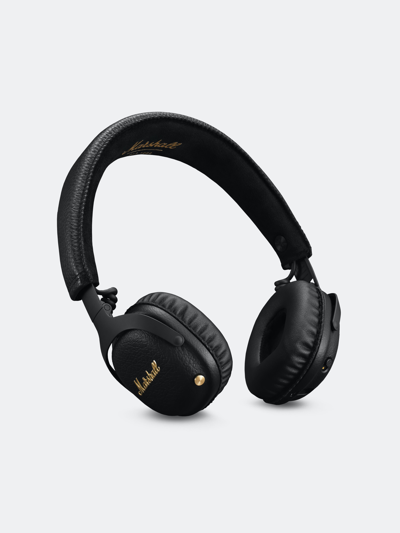 Shop Marshall Mid A.n.c. Bluetooth Headphones In Black