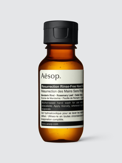 Shop Aesop Resurrection Rinse-free Hand Wash In White