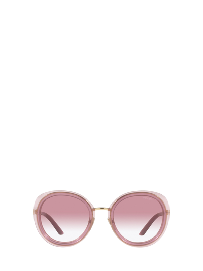 Shop Prada Eyewear Pr 54ys Buganville Opal Sunglasses