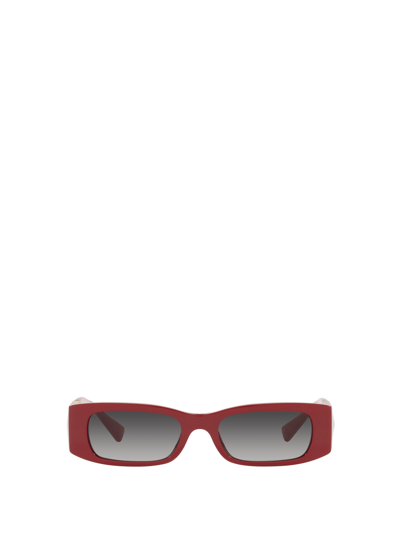 Shop Valentino Eyewear Va4105 Red Sunglasses