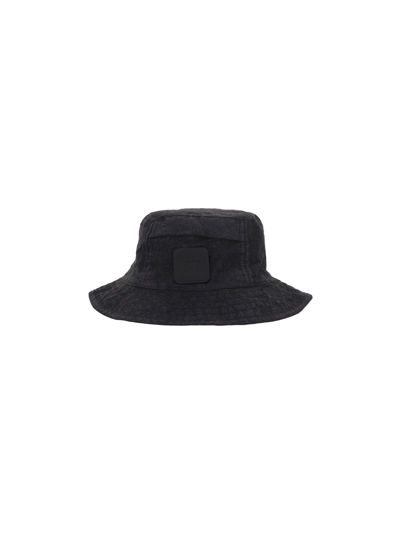 Shop C.p. Company Cp Company Co-ted Bucket Hat In Black