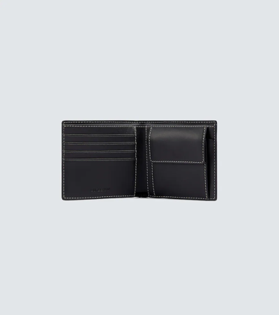 Burberry Hipfold Wallet In Dark Birch Brown