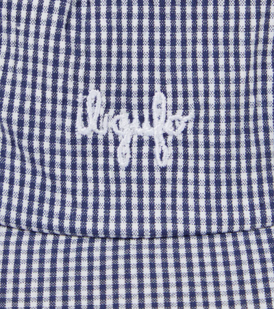 Il Gufo Baby Cotton-blend Baseball Hat In Blue