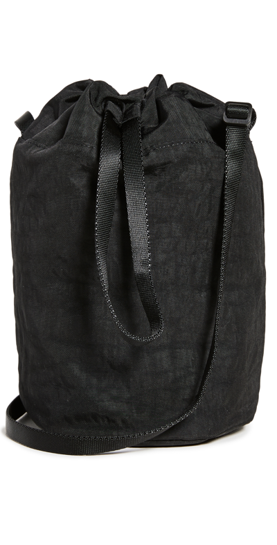 Baggu Medium Nylon Bucket Bag In Black | ModeSens