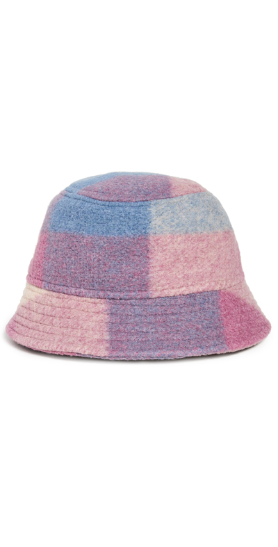 Shop Isabel Marant Haley Bucket Hat In Rosewood