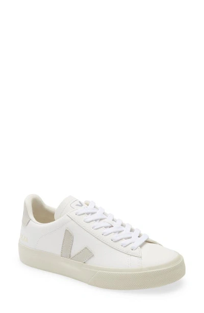 Shop Veja Campo Sneaker In Extra White Natural Suede