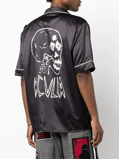 Haculla Misery Contrast-trimmed Shirt In Black