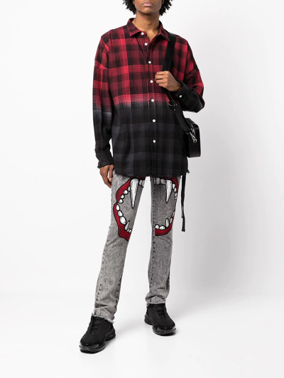 Haculla Arms Full Of Tats Body Shirt In Red