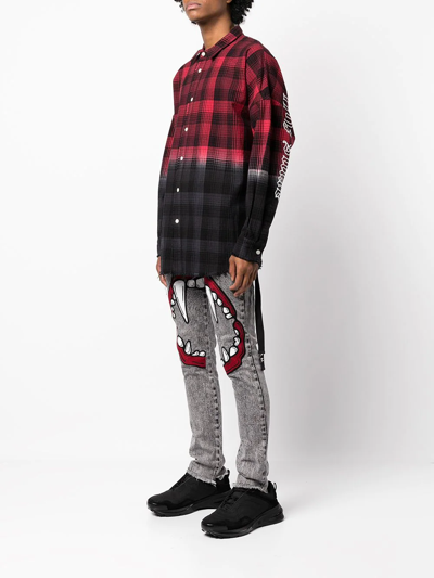 Haculla Arms Full Of Tats Body Shirt In Red