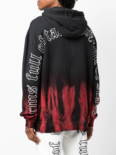 Haculla Gothis Skull Hoodie In Black