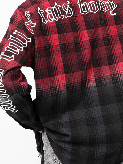Haculla Arms Full Of Tats Body Shirt In Red