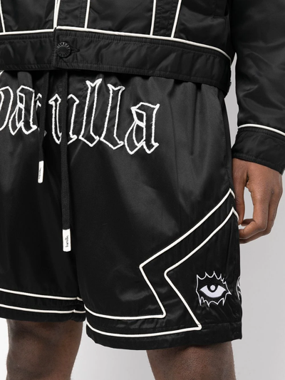 Shop Haculla Gothic  Track Shorts In Black
