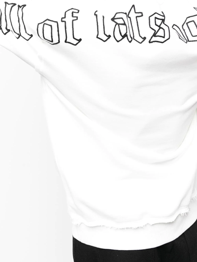 Haculla Logo-print Jumper In White