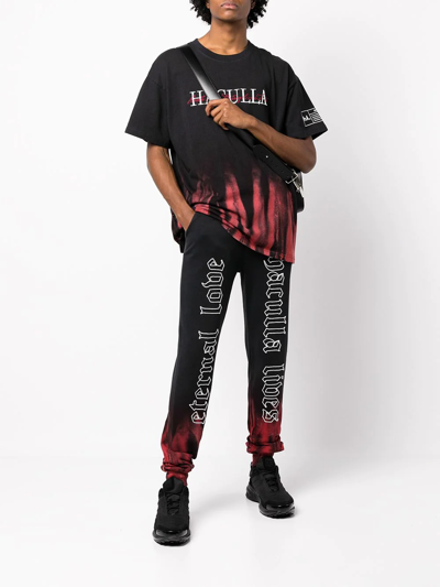 Shop Haculla Logo-print Track Pants In Black