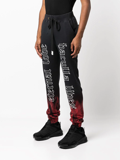 Shop Haculla Logo-print Track Pants In Black