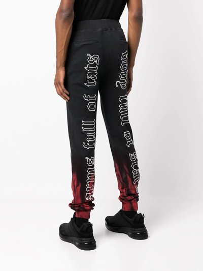 Shop Haculla Logo-print Track Pants In Black