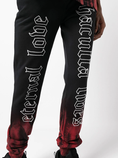 Shop Haculla Logo-print Track Pants In Black