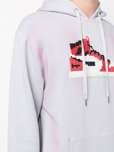 Mostly Heard Rarely Seen 8-bit Trophy Graphic-print Pullover Hoodie In Blue