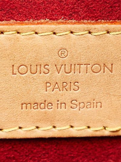 Louis Vuitton Brown, Pattern Print 2003 Vintage Monogram Viva-Cité mm