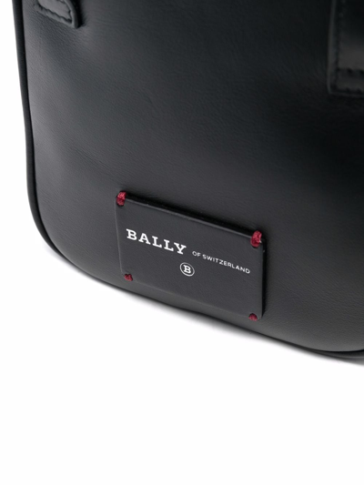 Shop Bally Heyot Messenger Bag In Black