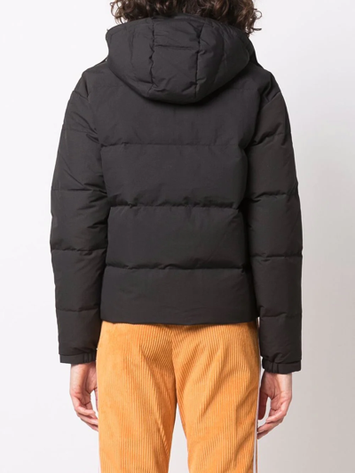Patagonia Downdrift Recycled Down Jacket With Removable Hood In Black