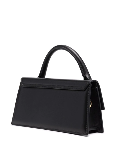 Jacquemus Shoulder Bags With Detachable Strap And Top Handle In Black