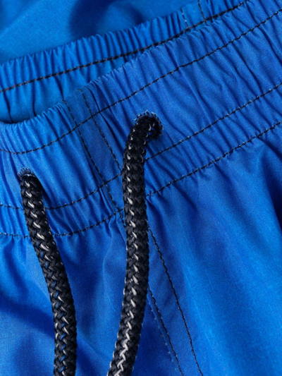 Drumohr Man Swim Trunks Azure Size Xl Polyester In Blue