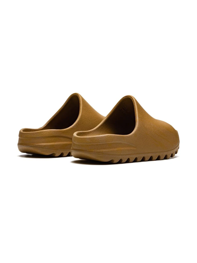 Adidas Originals Yeezy "ochre" Slides In Neutrals