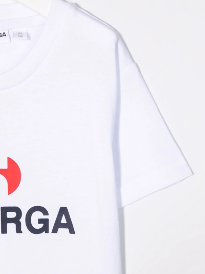 Shop Superga Logo-print T-shirt In White