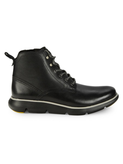 Shop Cole Haan Men's Zerogrand Waterproof Boots In Black