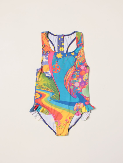 Shop Stella Mccartney Swimsuit Kids  In Multicolor