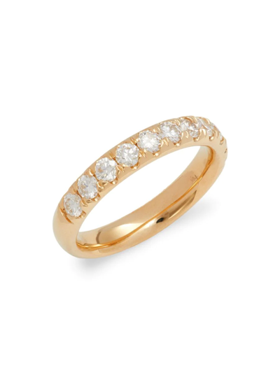 Shop Saks Fifth Avenue Women's 14k Yellow Gold & 0.90 Tcw Diamond Ring