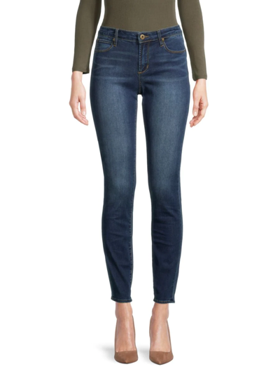 Shop Articles Of Society Women's Mya Skinny Jeans In Tahoe