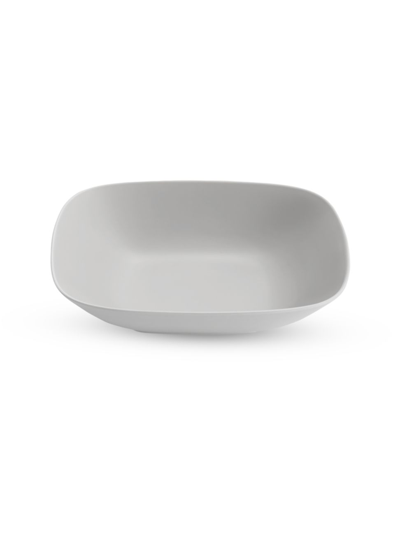 Shop Nambe Pop Soft Square Serving Bowl In Chalk