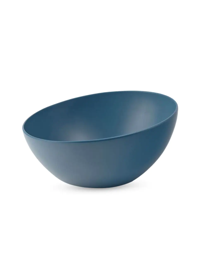 Shop Nambe Orbit Serving Bowl In Blue