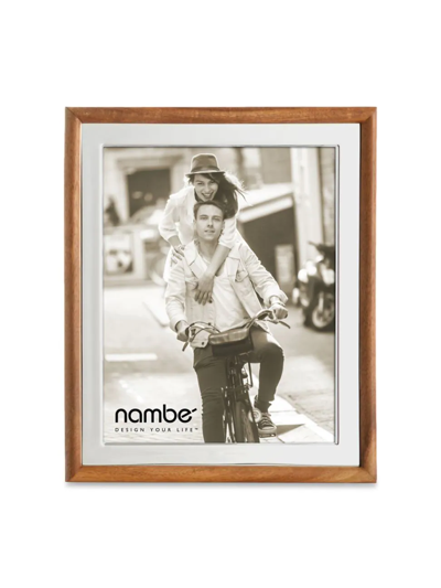 Shop Nambe Hayden Picture Frame In Silver