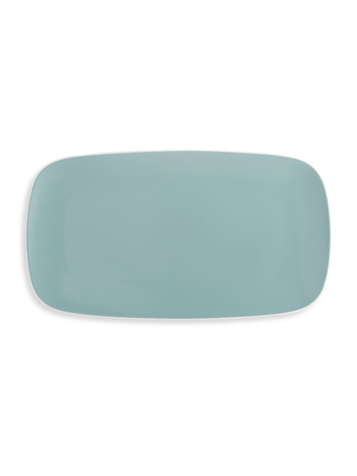Shop Nambe Pop Soft Rectangular Platter In Blue