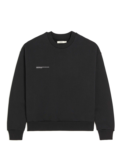 Shop Pangaia 365 Heavyweight Sweatshirt In Black