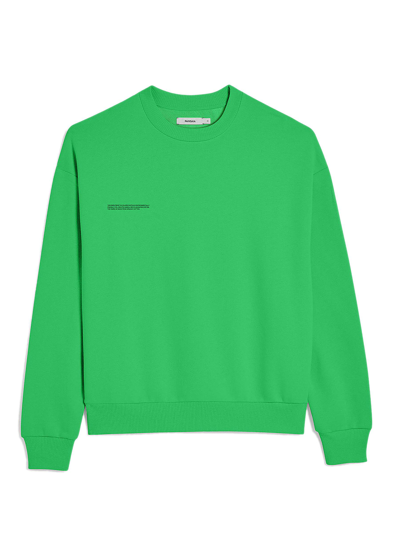 Shop Pangaia Organic Cotton 365 Sweatshirt In Green
