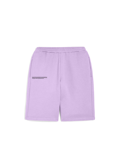 Shop Pangaia 365 Organic Cotton Long Shorts In Purple