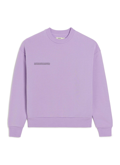 Shop Pangaia 365 Heavyweight Sweatshirt In Purple