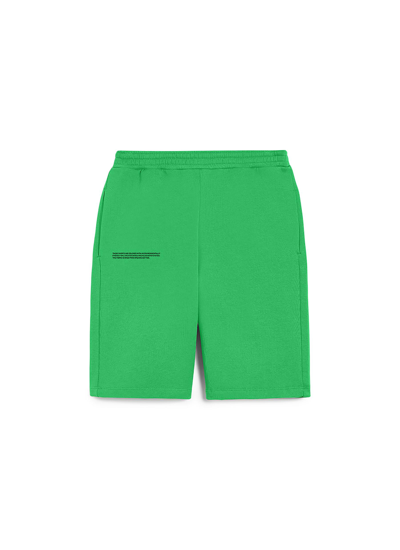 Shop Pangaia 365 Organic Cotton Long Shorts In Green