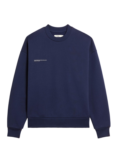 Shop Pangaia 365 Heavyweight Sweatshirt In Blue