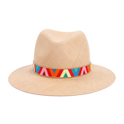 Shop Valentino Garavani  Fedora Hot Hat In Multicolour