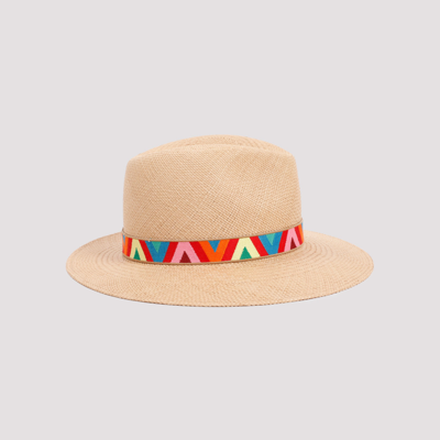 Shop Valentino Garavani  Fedora Hot Hat In Multicolour