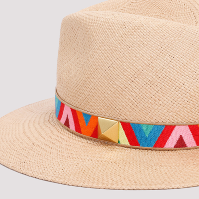Shop Valentino Garavani  Fedora Hot Hat In Multicolour