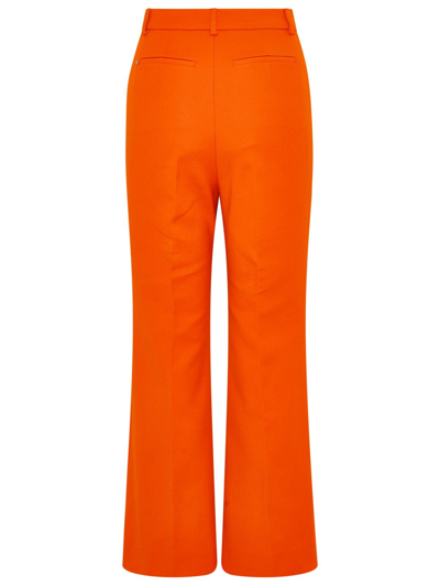 Shop Sportmax Orange Cotton Palmizi Pants