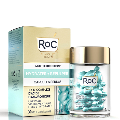 Shop Roc Skincare Roc Multi Correxion Hydrate And Plump Capsules (various Options) - 30 Capsules