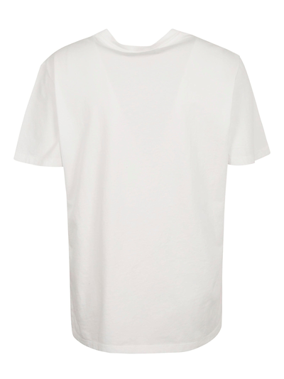 Shop Golden Goose T-shirts And Polos In Optic White Black